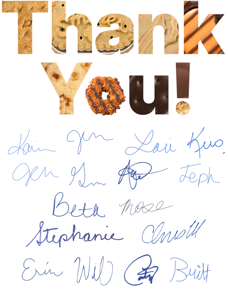 2024 Cookie Card Thank You!
