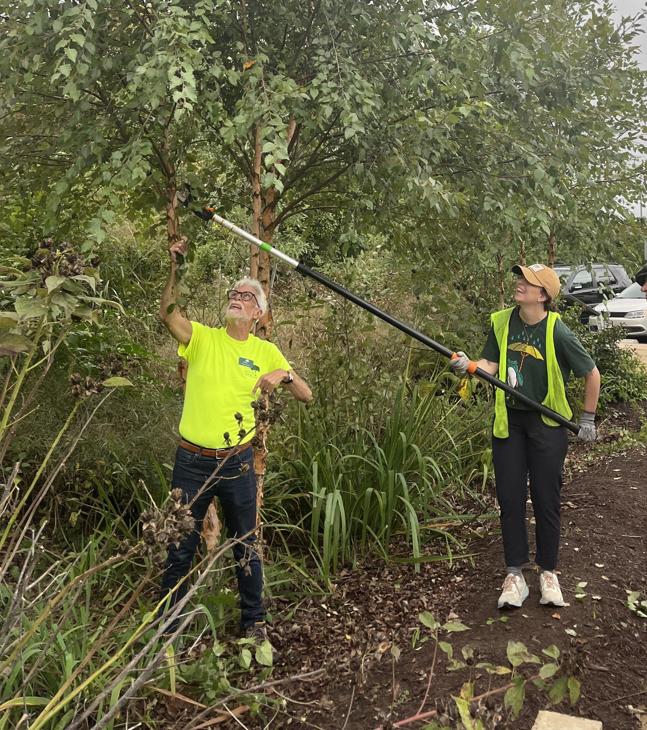 Photo of Grace Volunteering