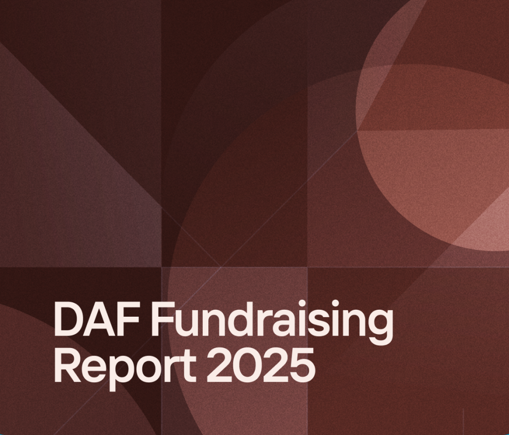 Cover of the 2025 DAF Fundraising Report